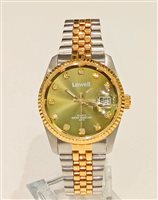 Orologio Lowell Donna Class bicolor green in Acciaio PL4600-24X - PL4600-24X